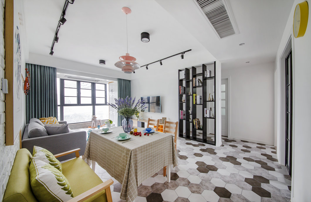 北欧简约风格室内设计家装案例-餐厅 北欧简约风格室内设计家装案例-餐厅