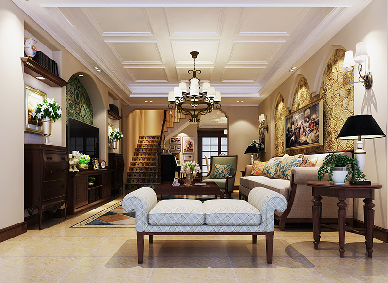 现代前卫风格别墅装修效果图-饶平别墅365平米-别墅客厅 现代前卫风格别墅装修效果图-饶平别墅365平米-别墅客厅