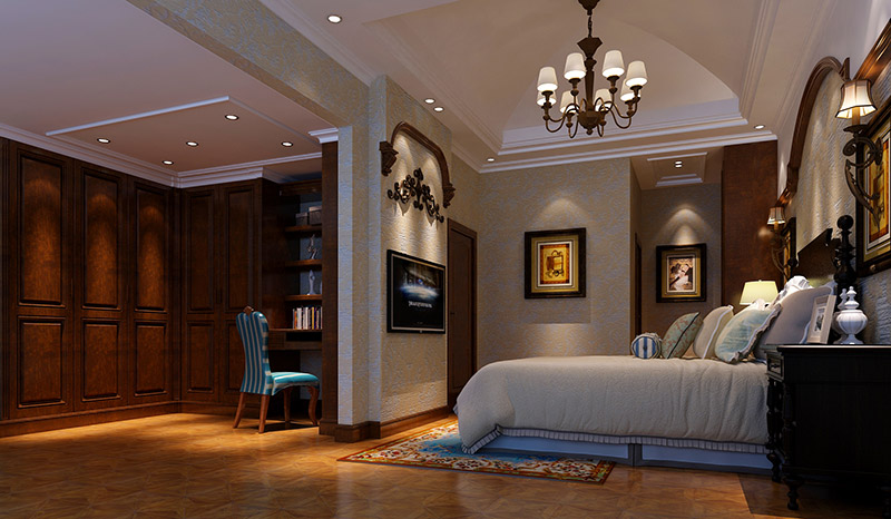 现代前卫风格别墅装修效果图-饶平别墅365平米-别墅卧室 现代前卫风格别墅装修效果图-饶平别墅365平米-别墅卧室